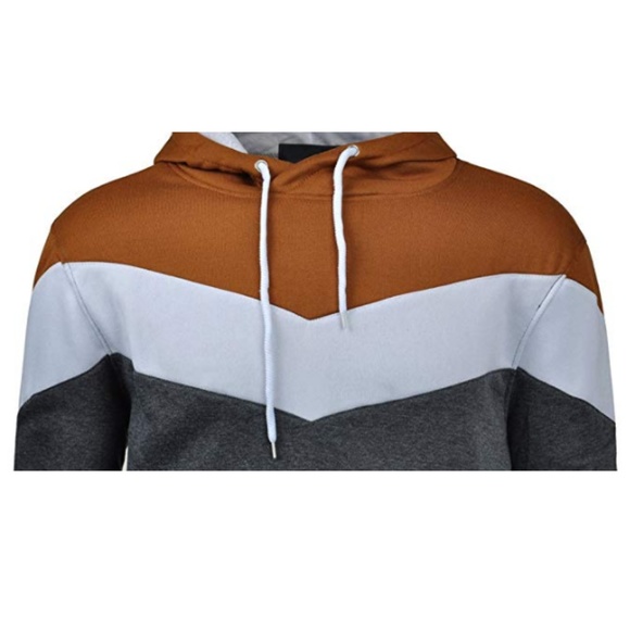 Men's Colorblock Hoodie - Picture 4 of 6